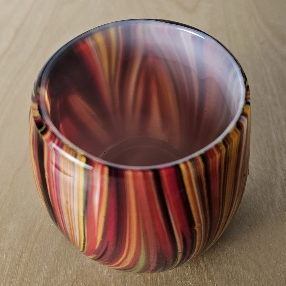 Vintage Mizzoni Multi Colored Candle Holder - Picture 6 of 6